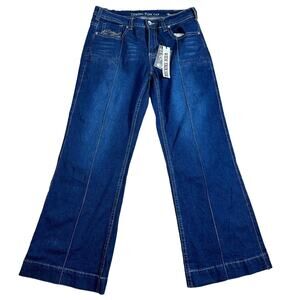 Cowgirl Tough Breath Classic Wide Jeans Women’s Size 33 NWT